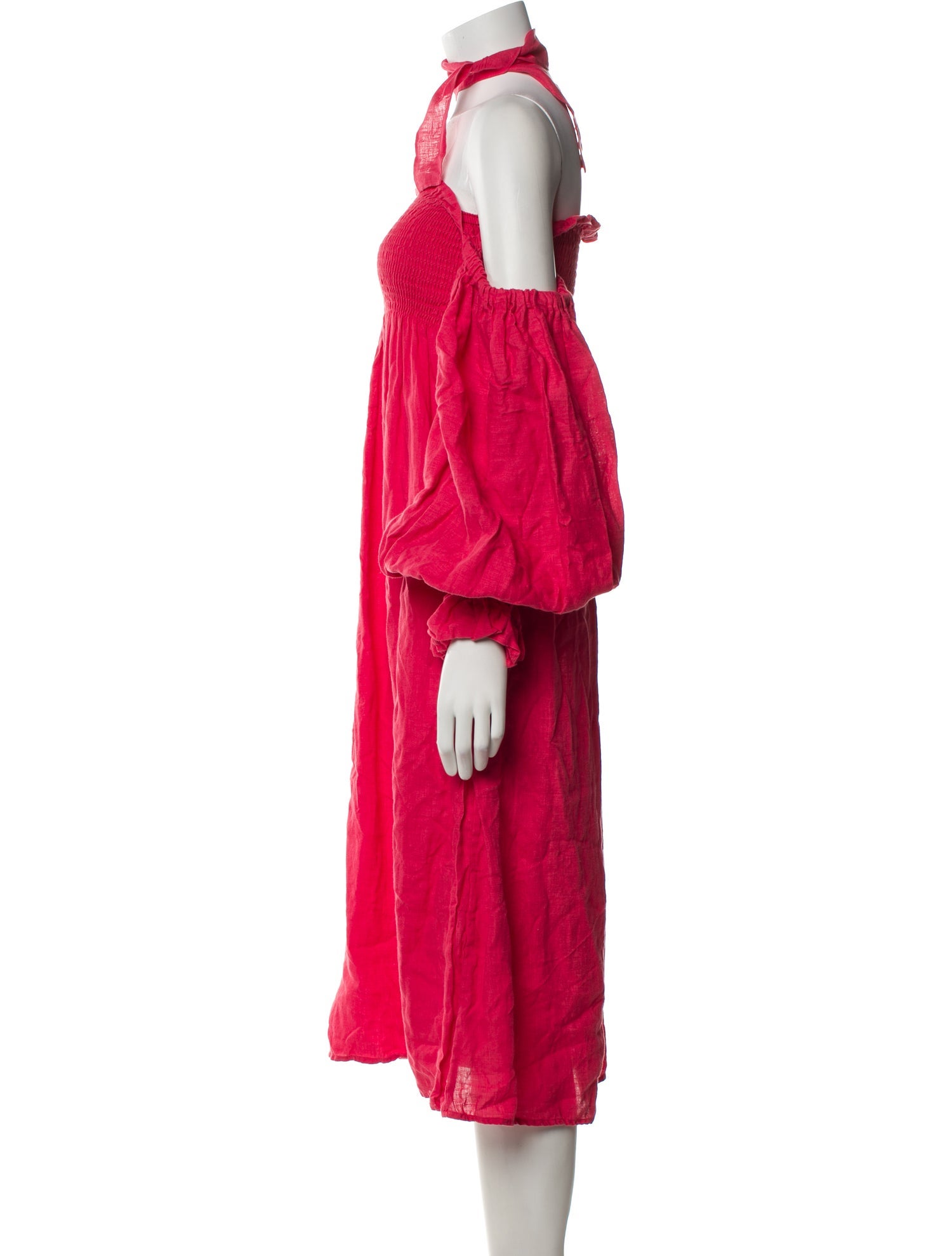 Sleeper Linen Midi Length Dress