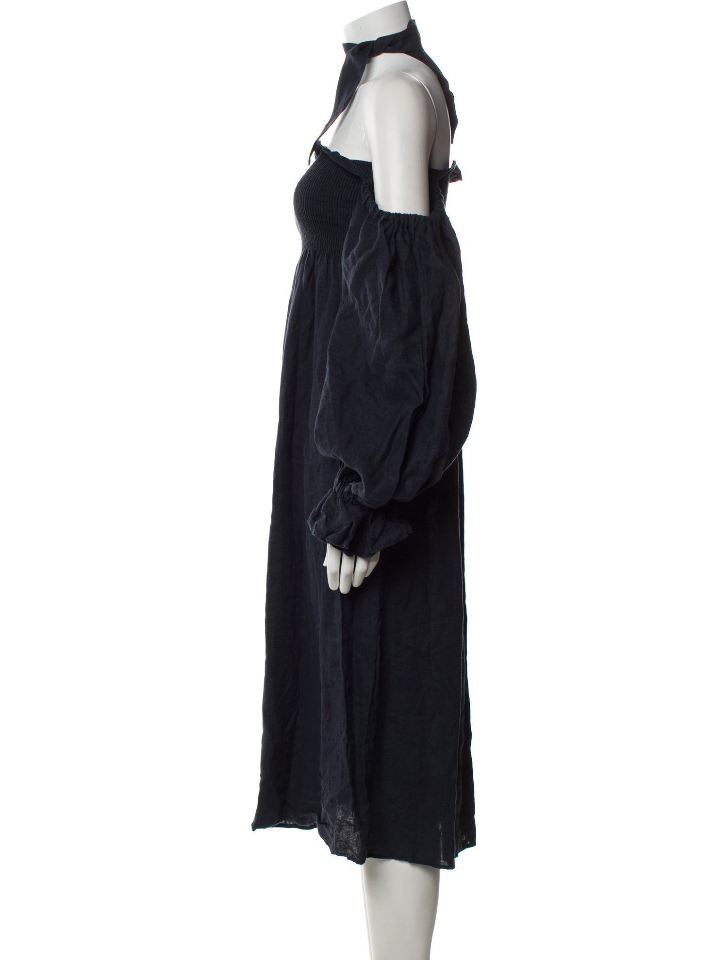 Sleeper Linen Midi Length Dress