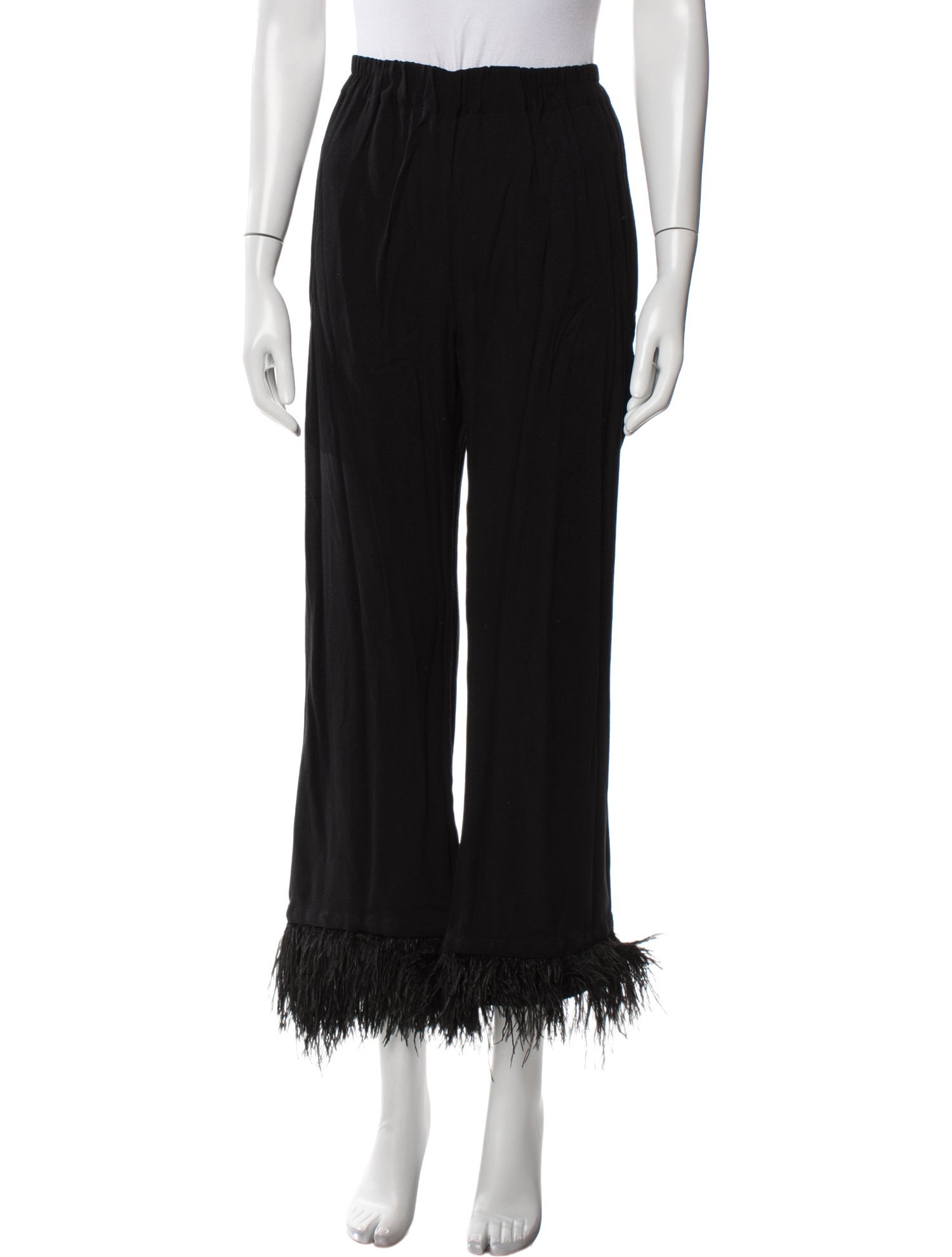 Sleeper Feather Trim Pajamas