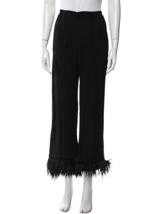 Sleeper Feather Trim Pajamas