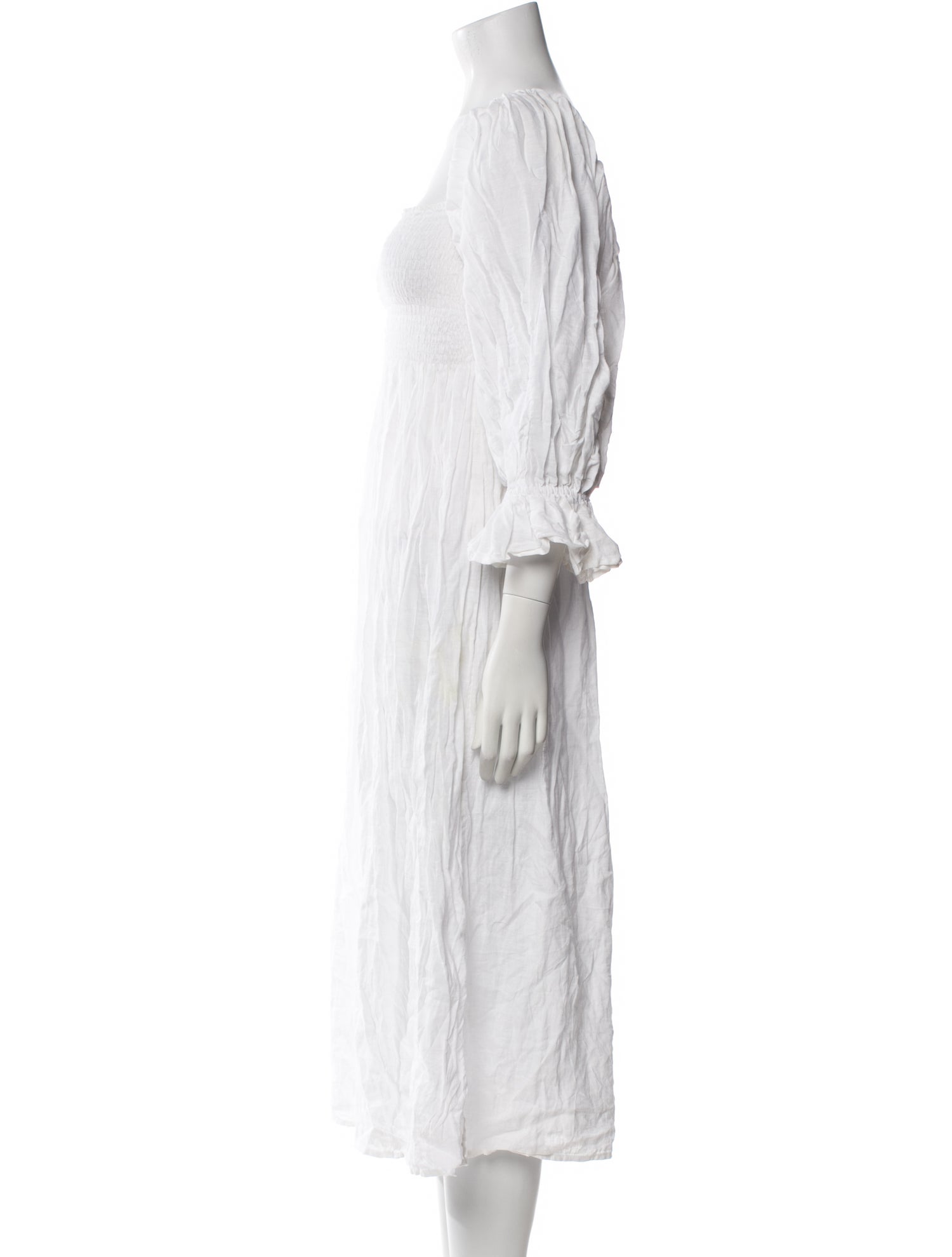 Sleeper Linen Midi Length Dress