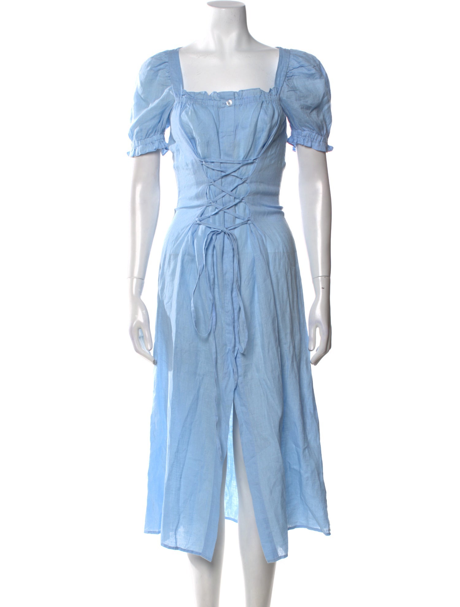 Sleeper Linen Midi Length Dress