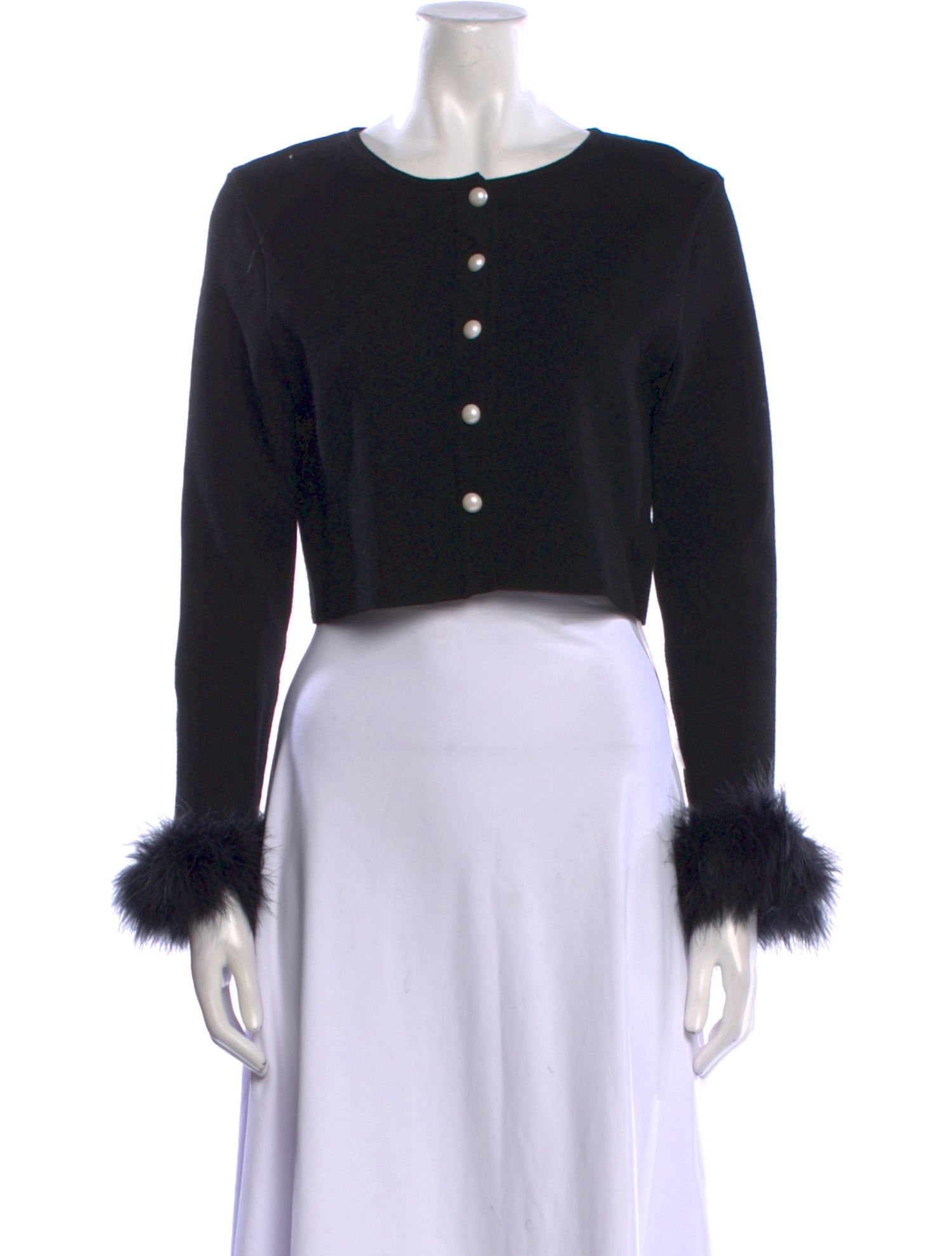 Sleeper Crew Neck Long Sleeve Crop Top