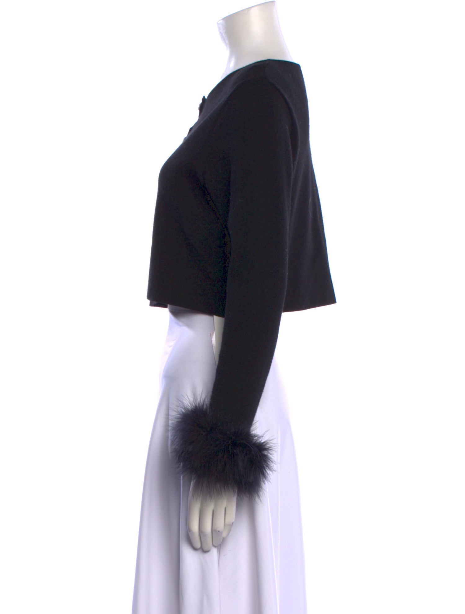 Sleeper Crew Neck Long Sleeve Crop Top