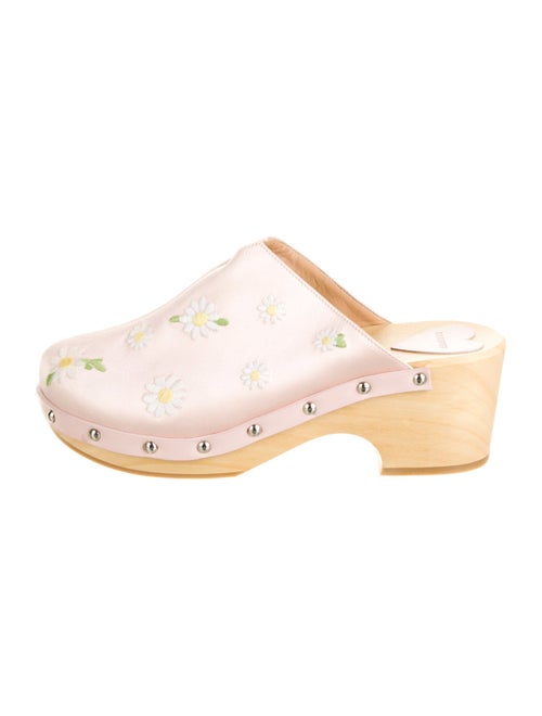 Sleeper Satin Floral Print Slides