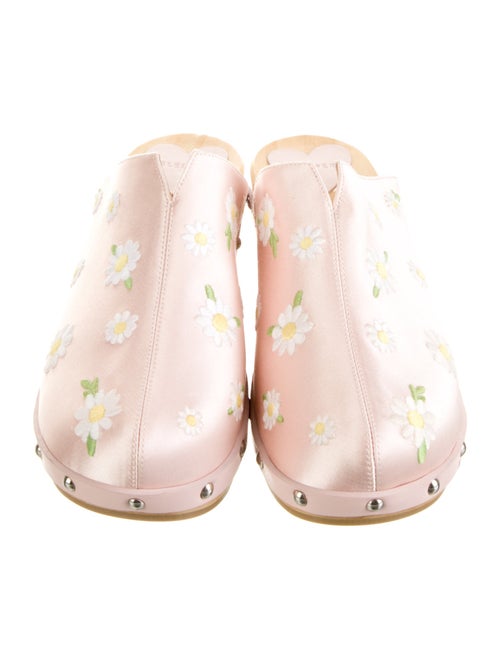 Sleeper Satin Floral Print Slides