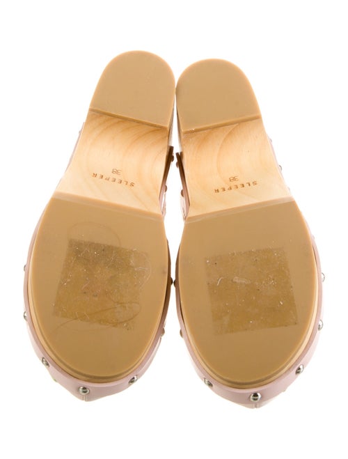 Sleeper Satin Floral Print Slides