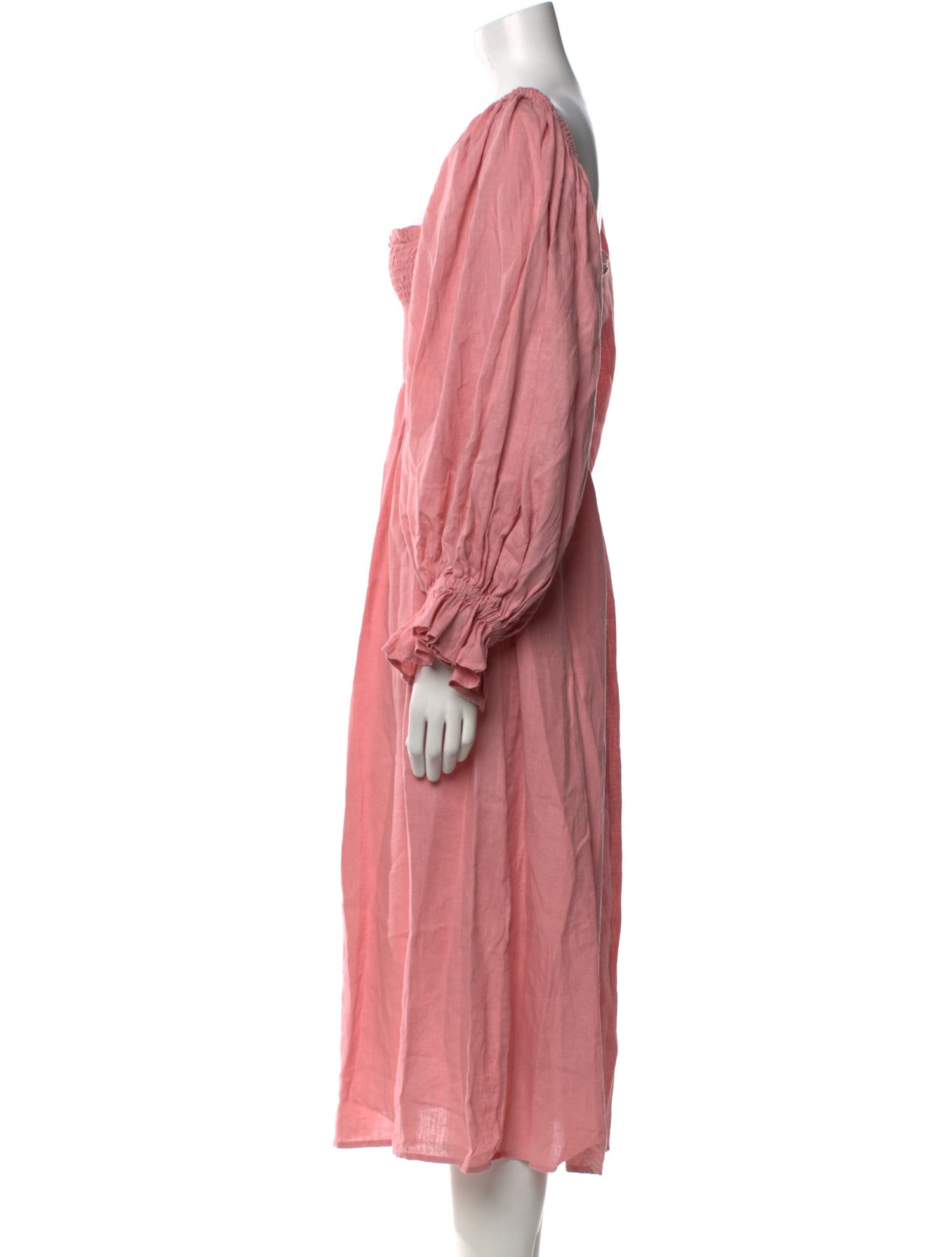 Sleeper Linen Midi Length Dress