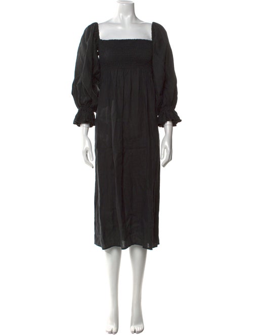 Sleeper Linen Midi Length Dress