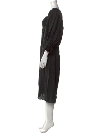 Sleeper Linen Midi Length Dress
