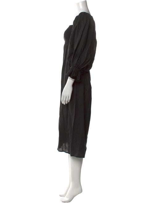 Sleeper Linen Midi Length Dress