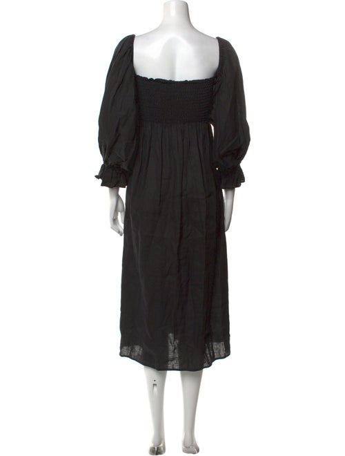 Sleeper Linen Midi Length Dress