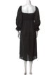 Sleeper Linen Midi Length Dress