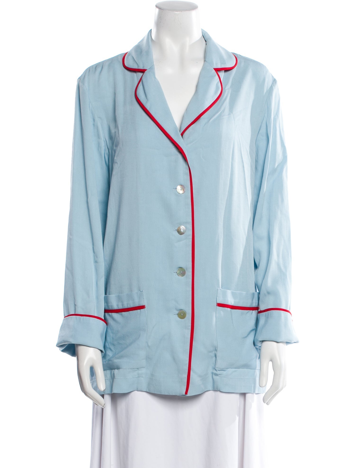 Sleeper Ruffle Embellishment Pajamas