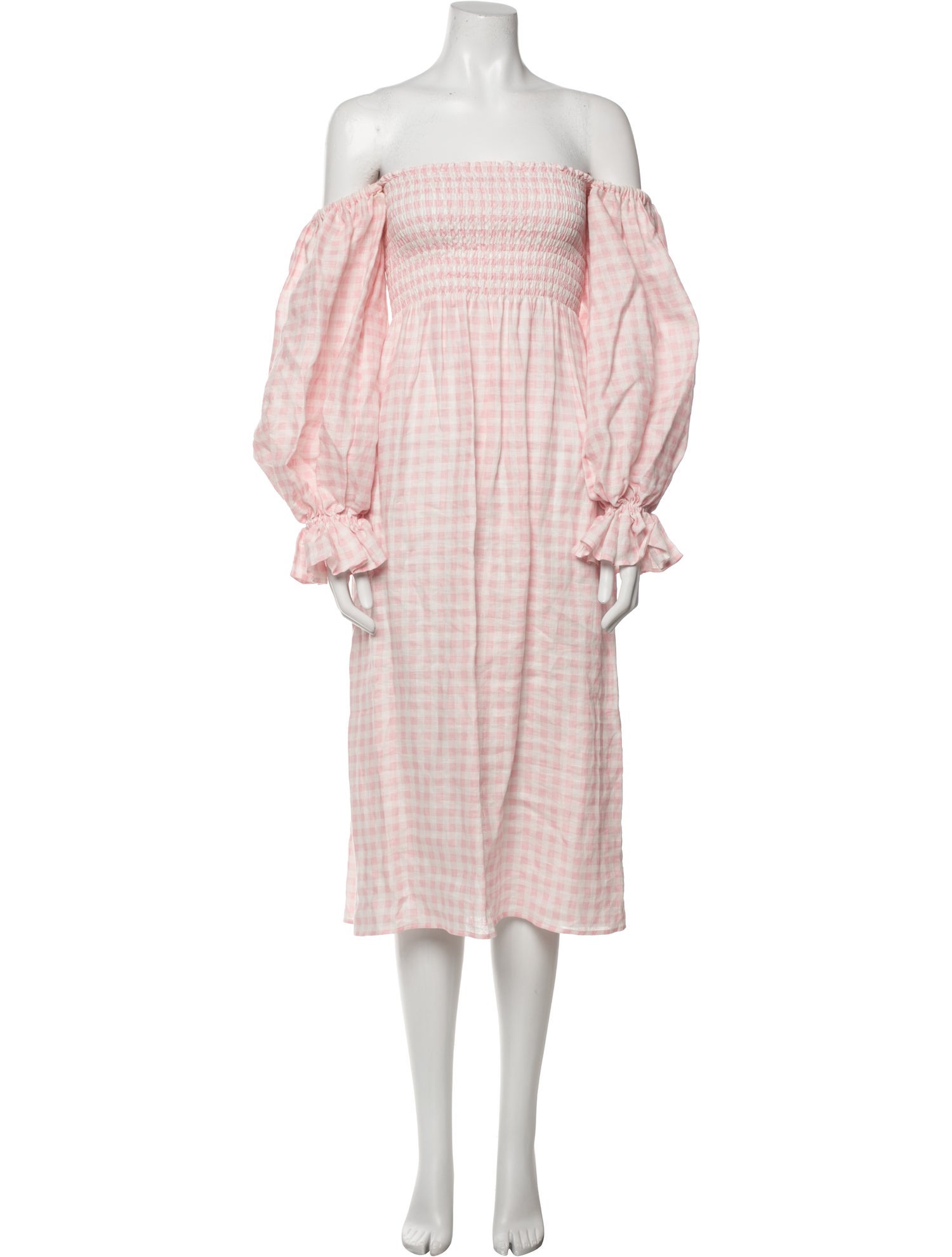 Sleeper Linen Midi Length Dress