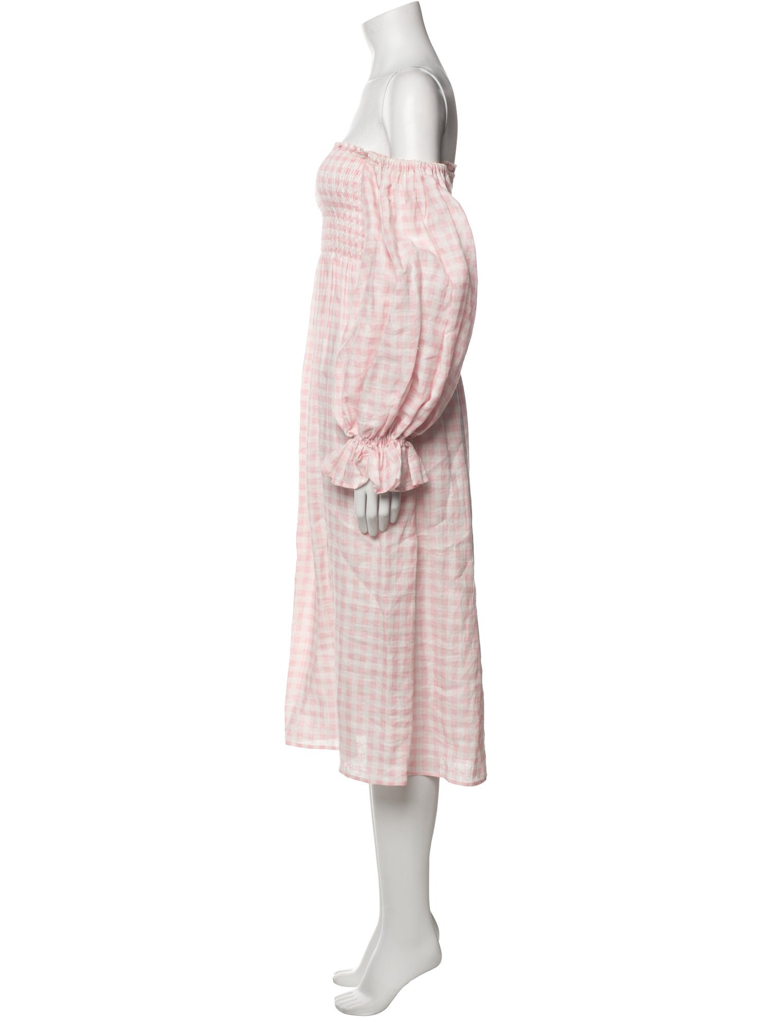 Sleeper Linen Midi Length Dress