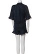 Sleeper Linen Ruffle Embellishment Short Set
