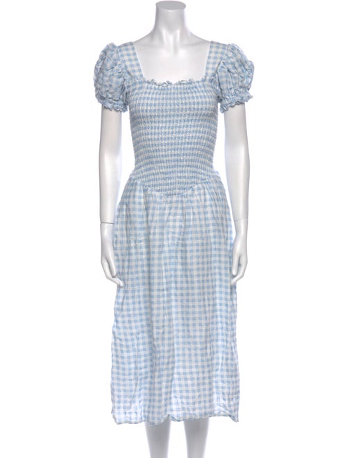 Sleeper Linen Midi Length Dress