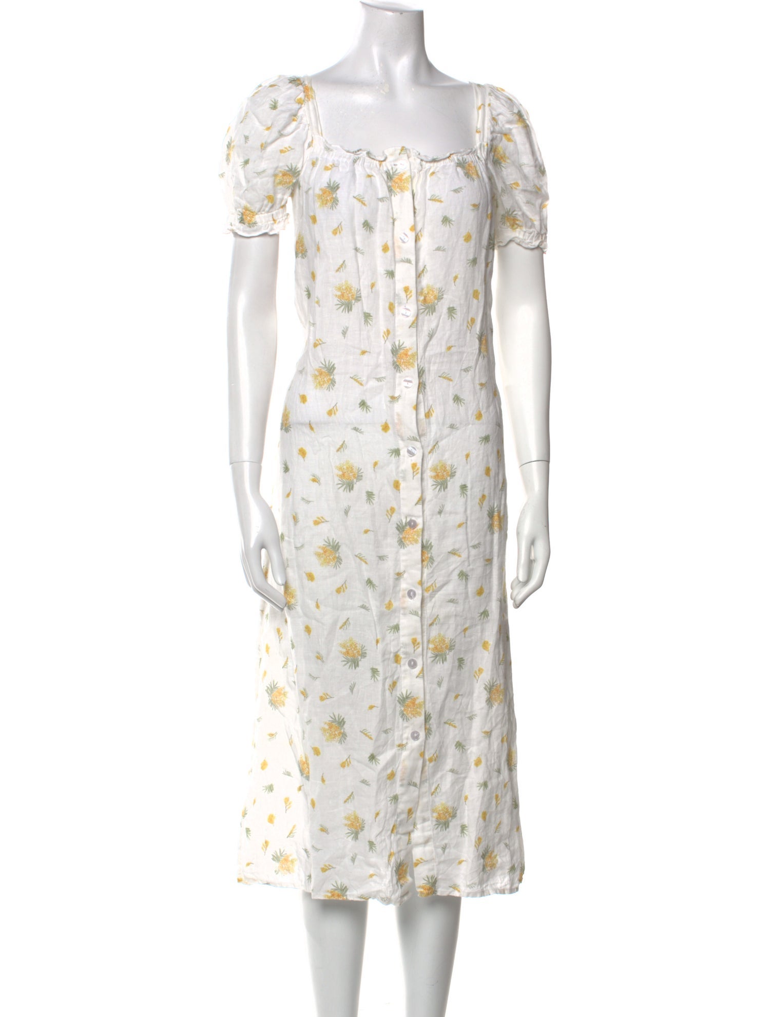 Sleeper Linen Midi Length Dress