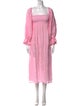 Sleeper Linen Midi Length Dress