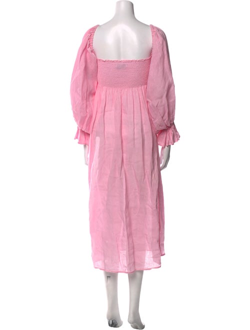 Sleeper Linen Midi Length Dress