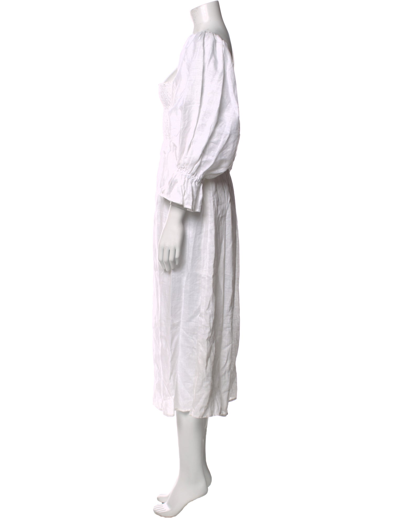 Sleeper Linen Midi Length Dress