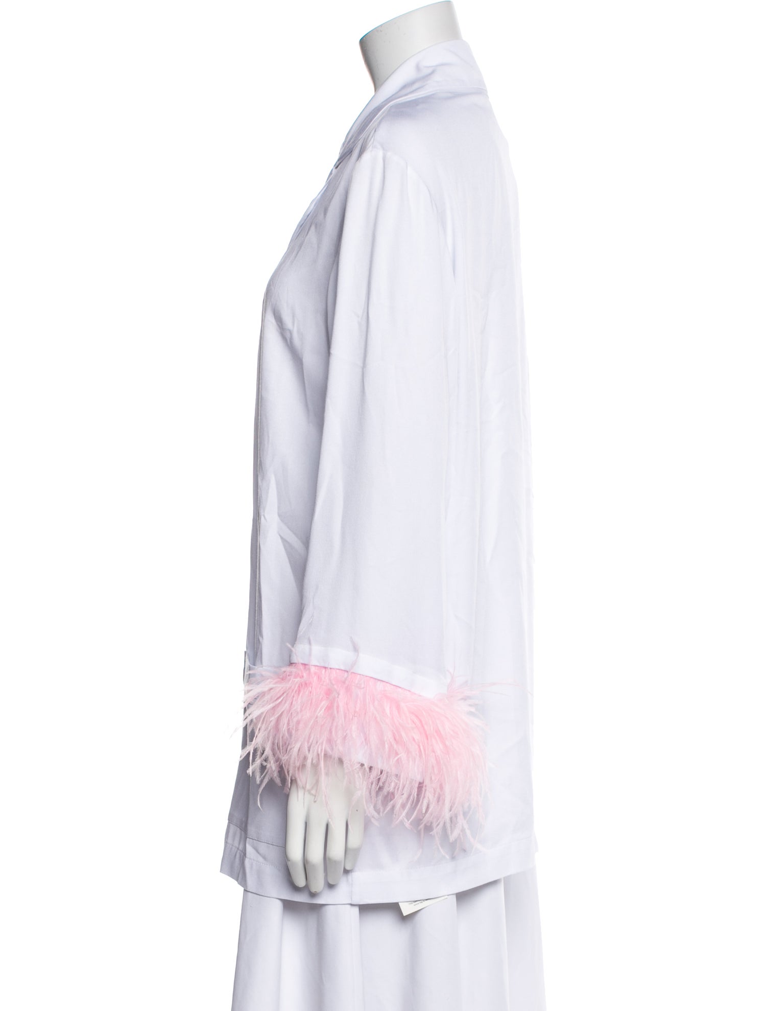 Sleeper Feather Trim Pajamas