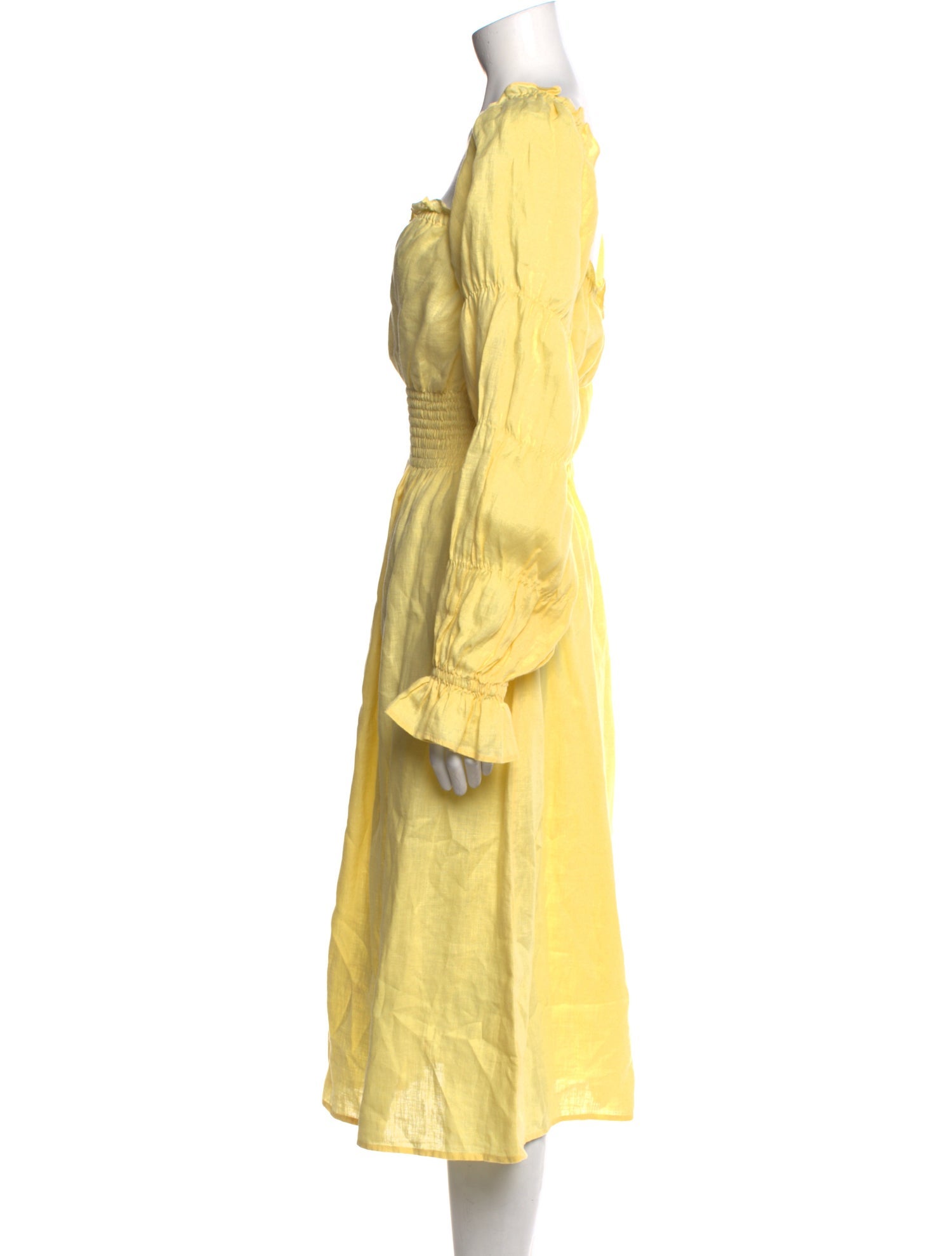 Sleeper Linen Midi Length Dress