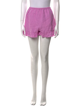 Sleeper Linen Mini Shorts