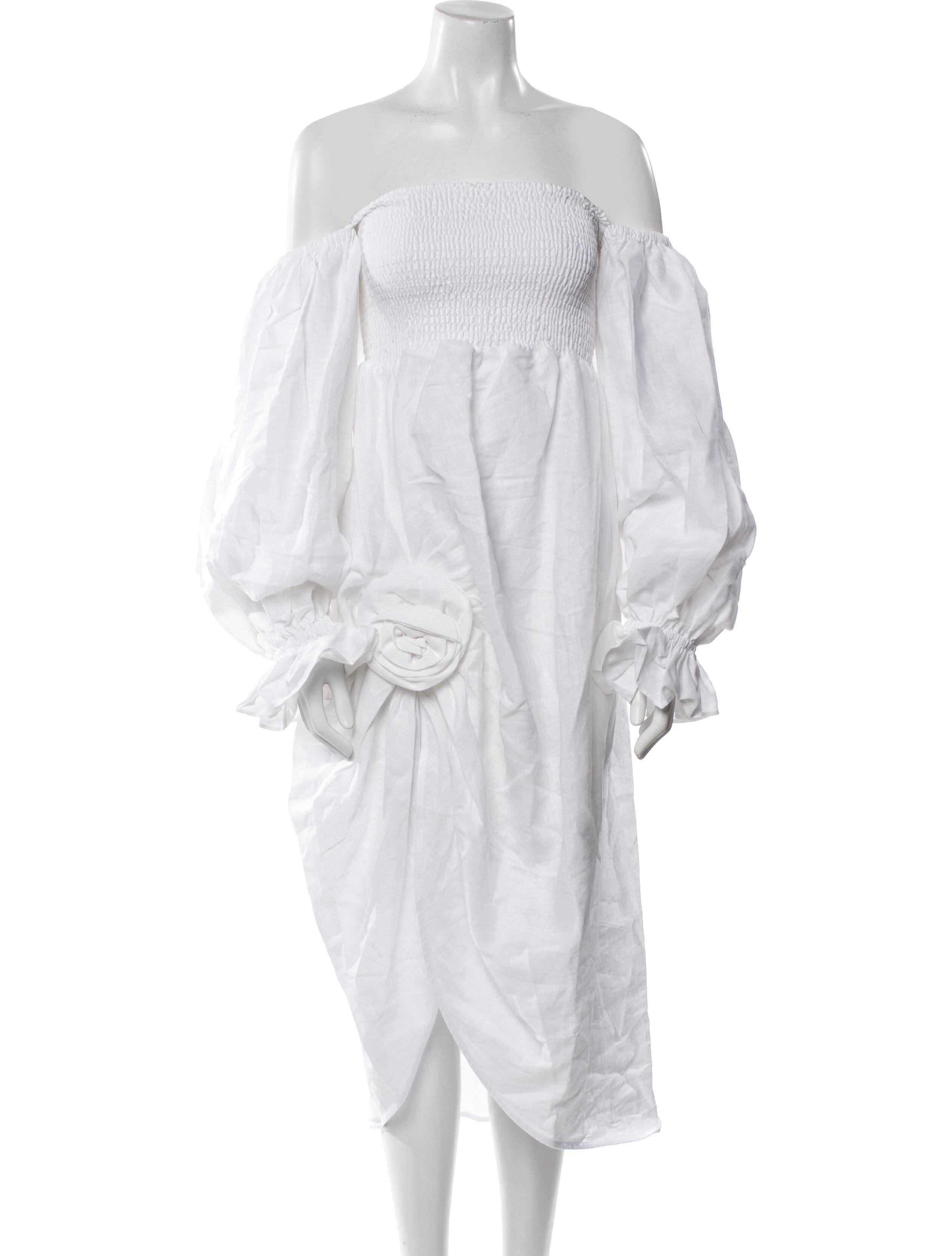 Sleeper Linen Midi Length Dress w/ Tags