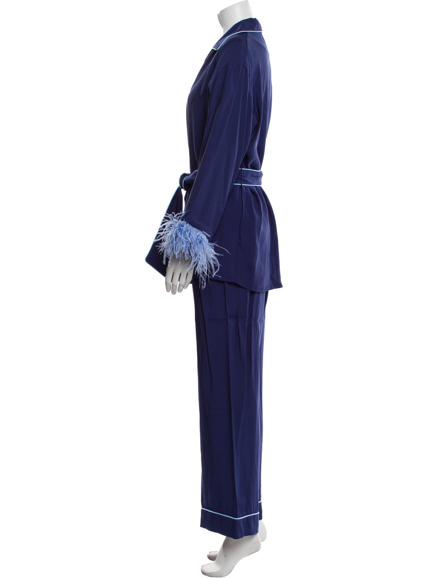 Sleeper Feather Trim Pajamas w/ Tags