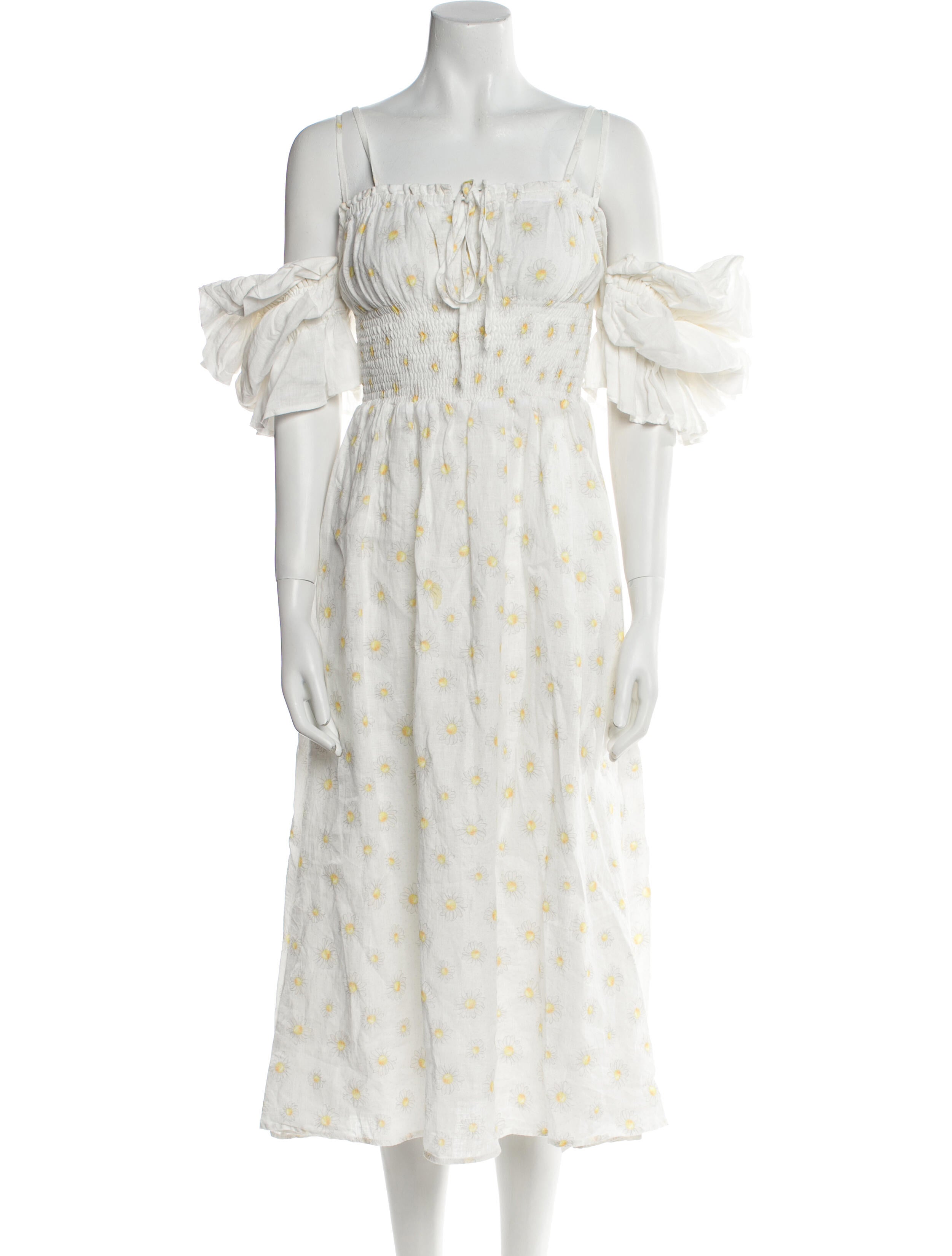 Sleeper Linen Midi Length Dress w/ Tags