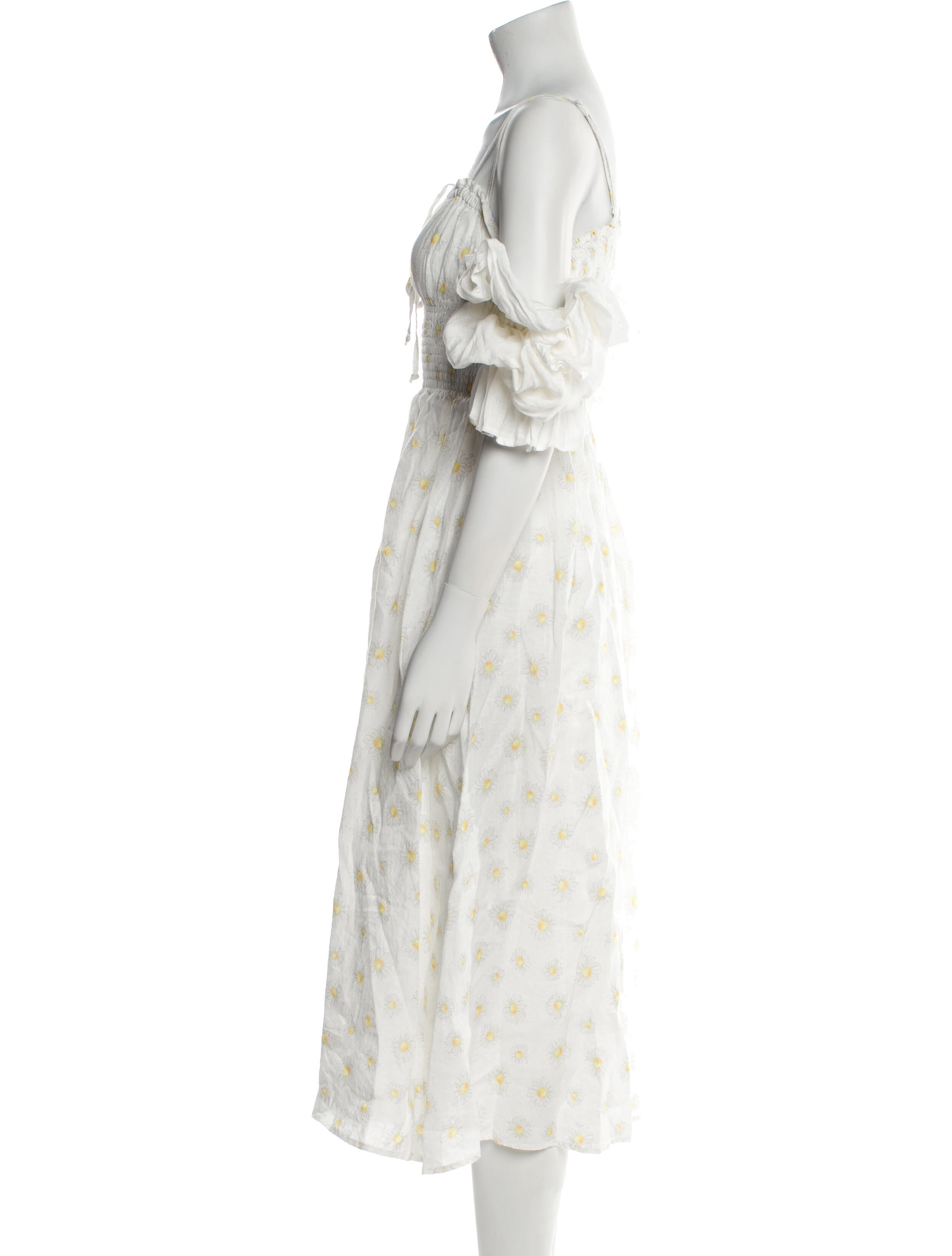 Sleeper Linen Midi Length Dress w/ Tags