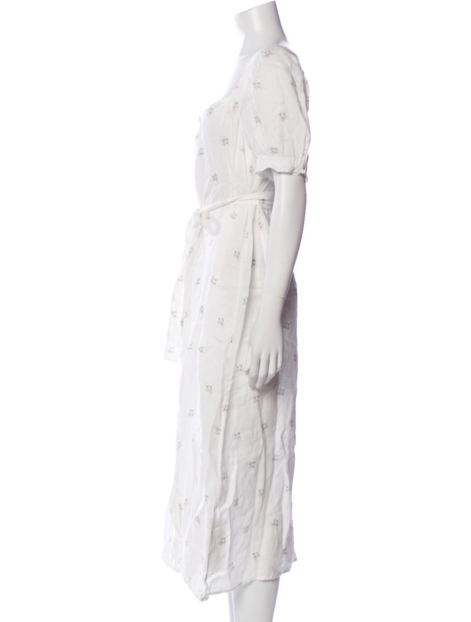 Sleeper Linen Midi Length Dress