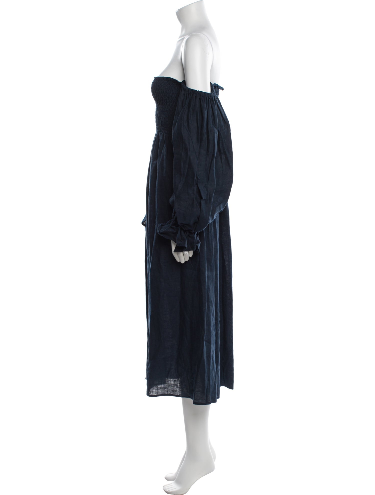 Sleeper Linen Midi Length Dress