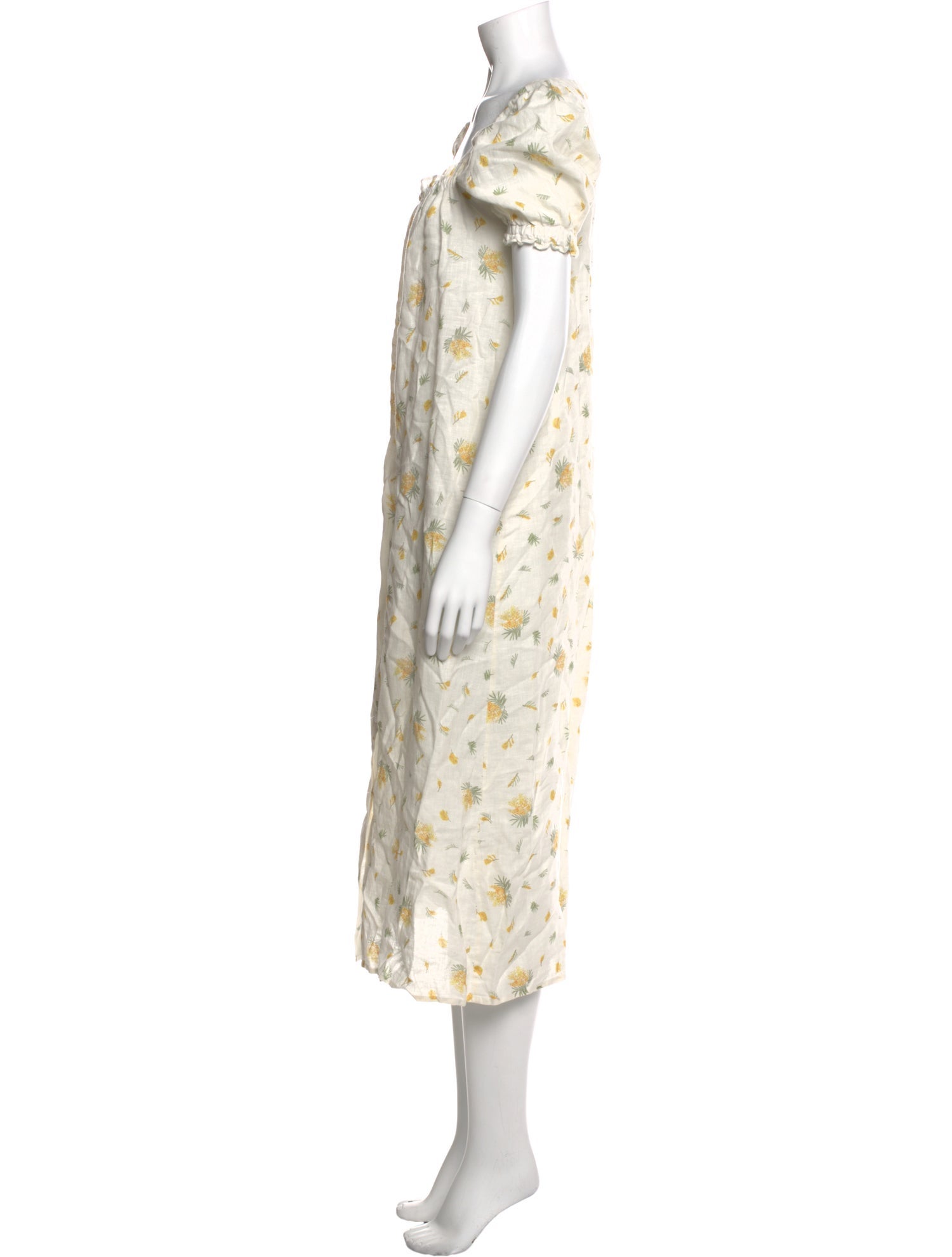 Sleeper Linen Midi Length Dress
