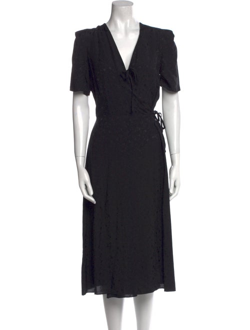 Sleeper V-Neck Knee-Length Dress