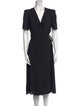 Sleeper V-Neck Knee-Length Dress