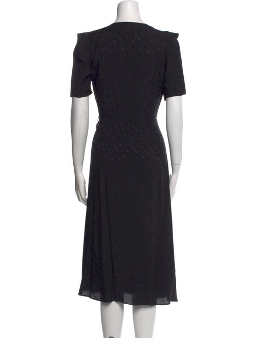 Sleeper V-Neck Knee-Length Dress