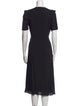 Sleeper V-Neck Knee-Length Dress