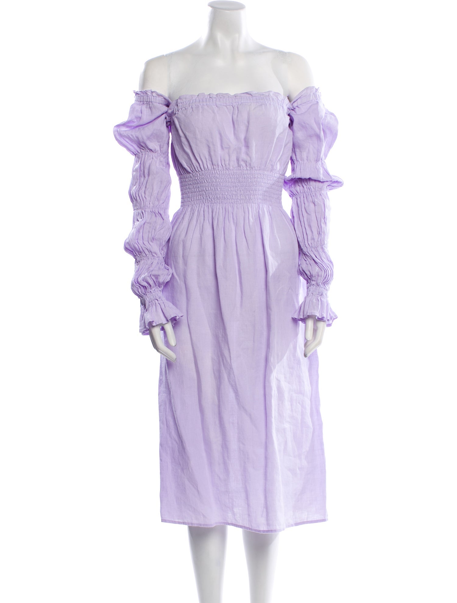 Sleeper Linen Midi Length Dress