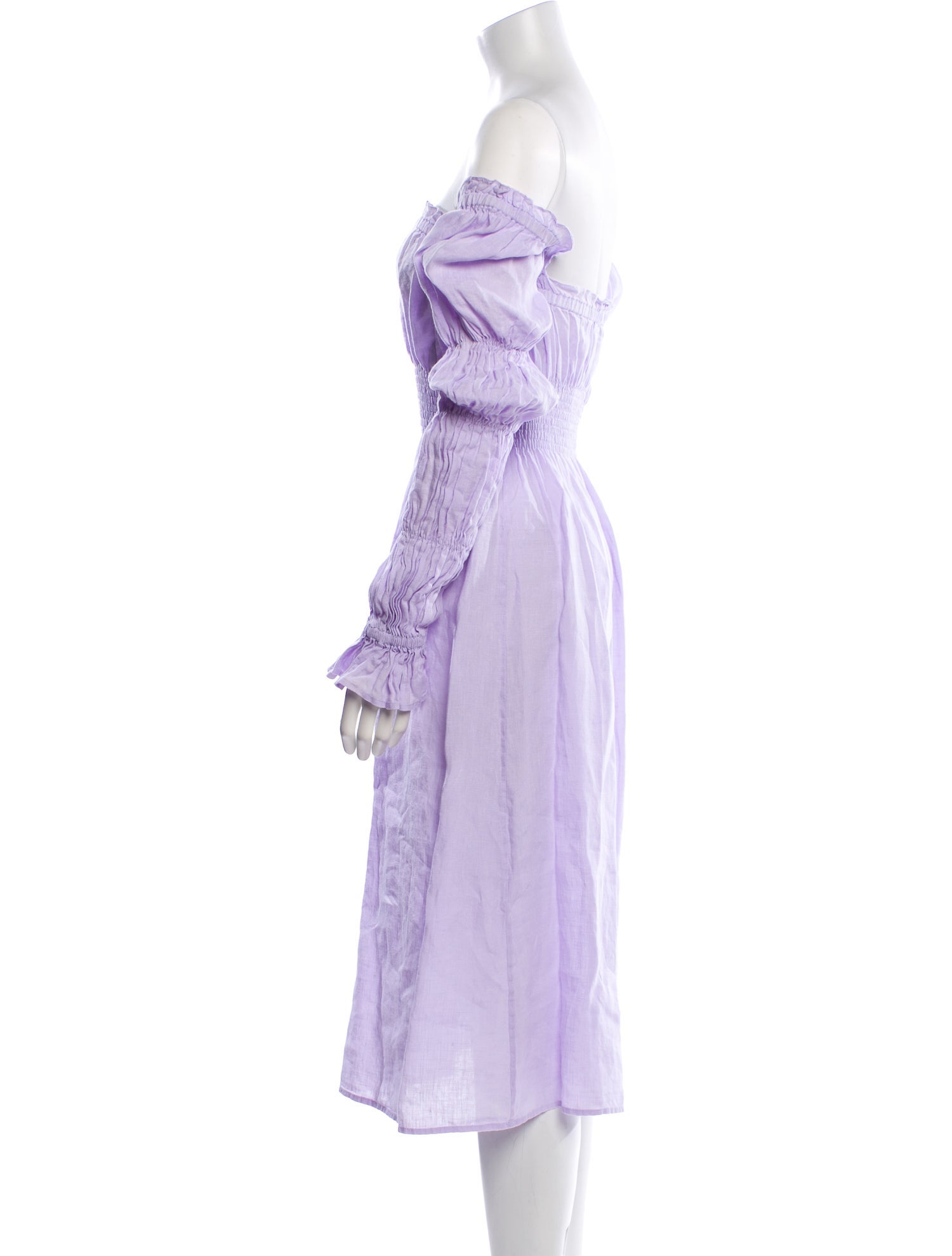 Sleeper Linen Midi Length Dress