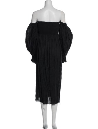 Sleeper Linen Midi Length Dress