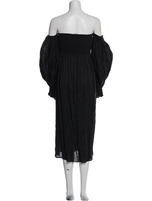 Sleeper Linen Midi Length Dress