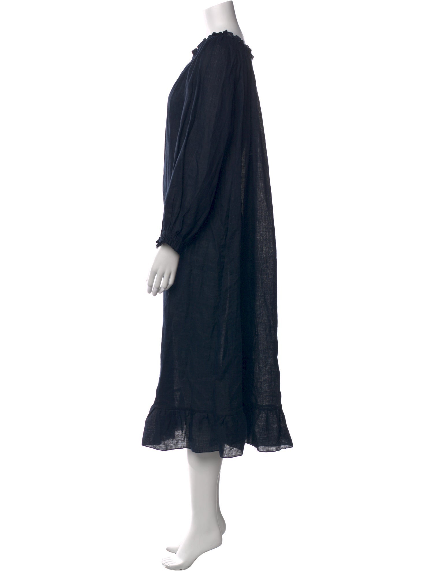 Sleeper Linen Midi Length Dress