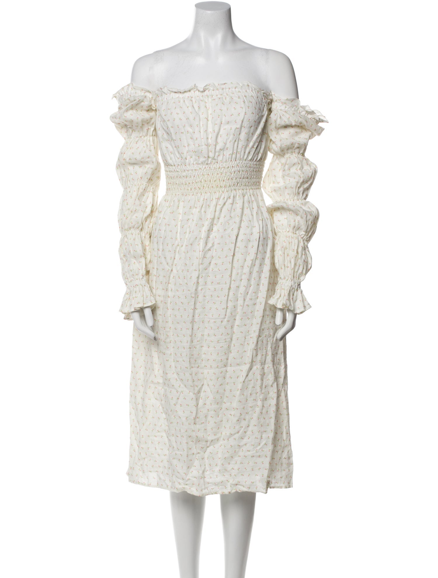 Sleeper Linen Midi Length Dress