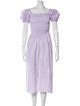 Sleeper Linen Midi Length Dress