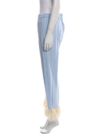 Sleeper Feather Trim Pajamas