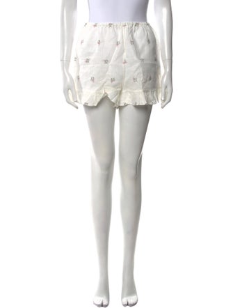 Sleeper Linen Mini Shorts