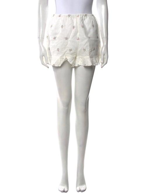 Sleeper Linen Mini Shorts